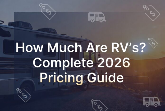How Much Are RV's Complete Pricing Guide